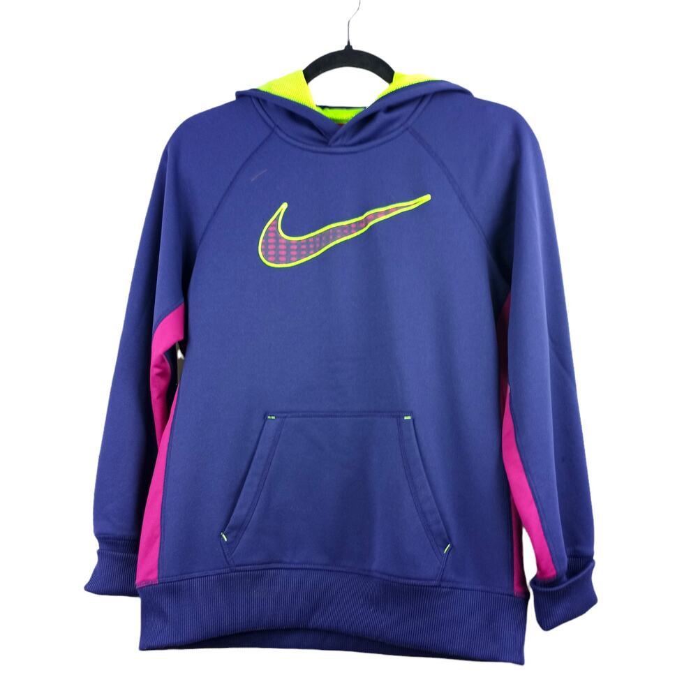 Nike~Therma-Fit Hooded Sweatshirt   M Gorpcore Kidcore Y2K Skater